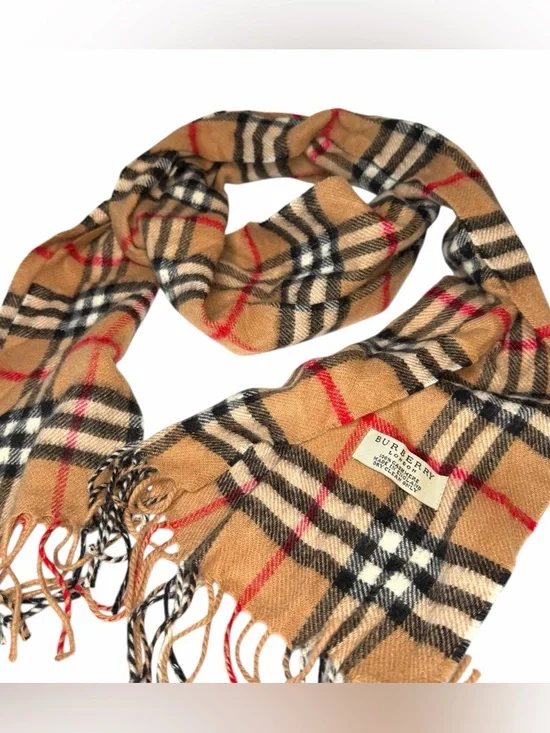 Burberry Authentic Cashmere Scarf - Picture 7 of 7